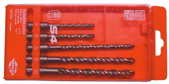 Boîte de 5 forets pour marteau SDS PLUS | 124424 - STANDARD