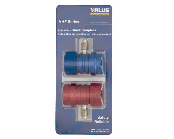 RACCORD RAPIDE 1/4''M SAE R134A - VALUE
