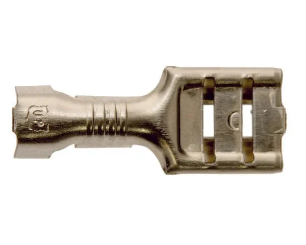 FASTON FEMELLE 6,3 mm ACIER NICKELÉ - STANDARD