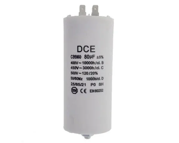 CONDENSATEUR DE TRAVAIL 80,0 µF 450V - STANDARD