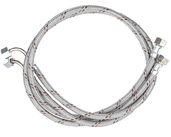 Tuyau de carburant diesel h3/8''xh1/4'' 90º 1000mm - STANDARD