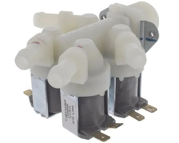 Soupape de lave-linge 4 voies horizontale 180º