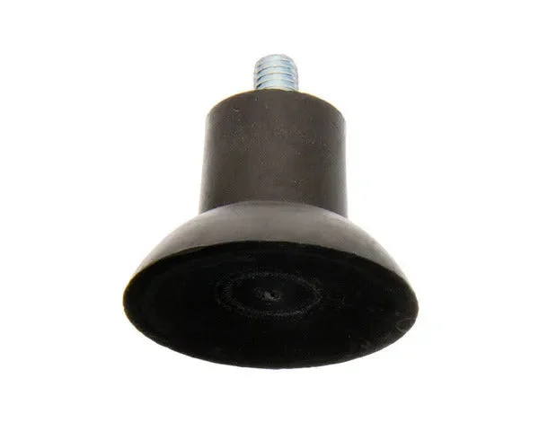 Pied ventouse axe 8 mm. hauteur 33 mm. - STANDARD