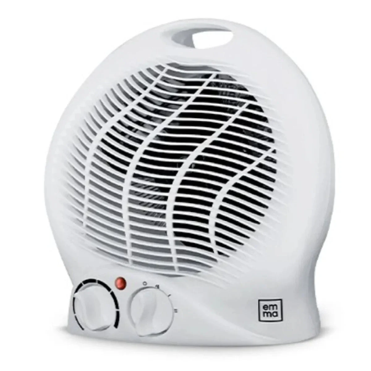 Radiateur Rond Emma Blanc 2000W