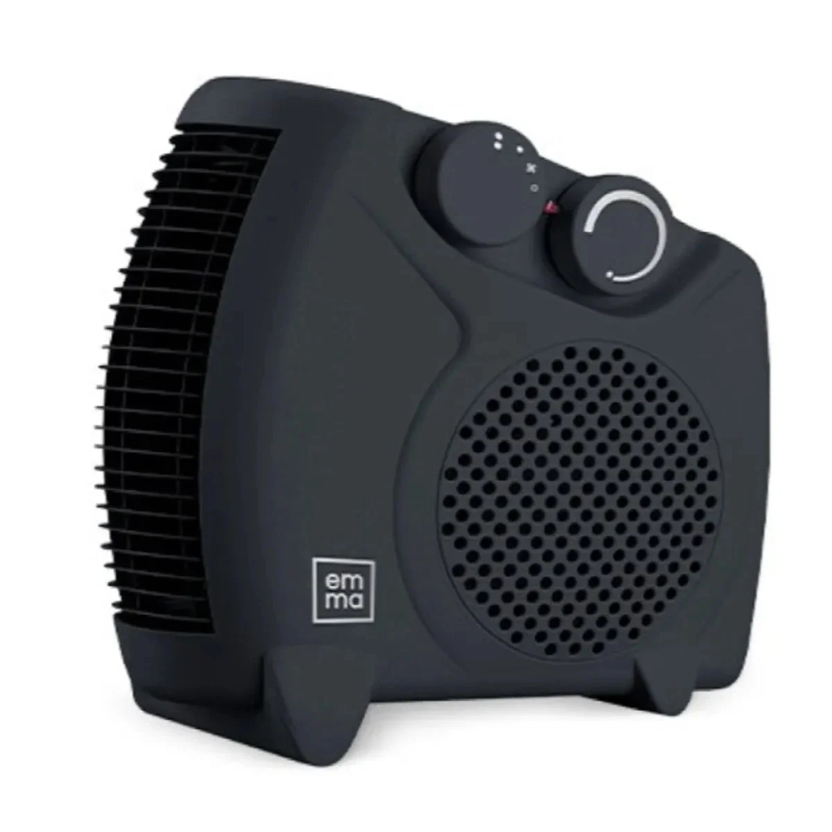 Radiateur Carré Emma Noir 2000W