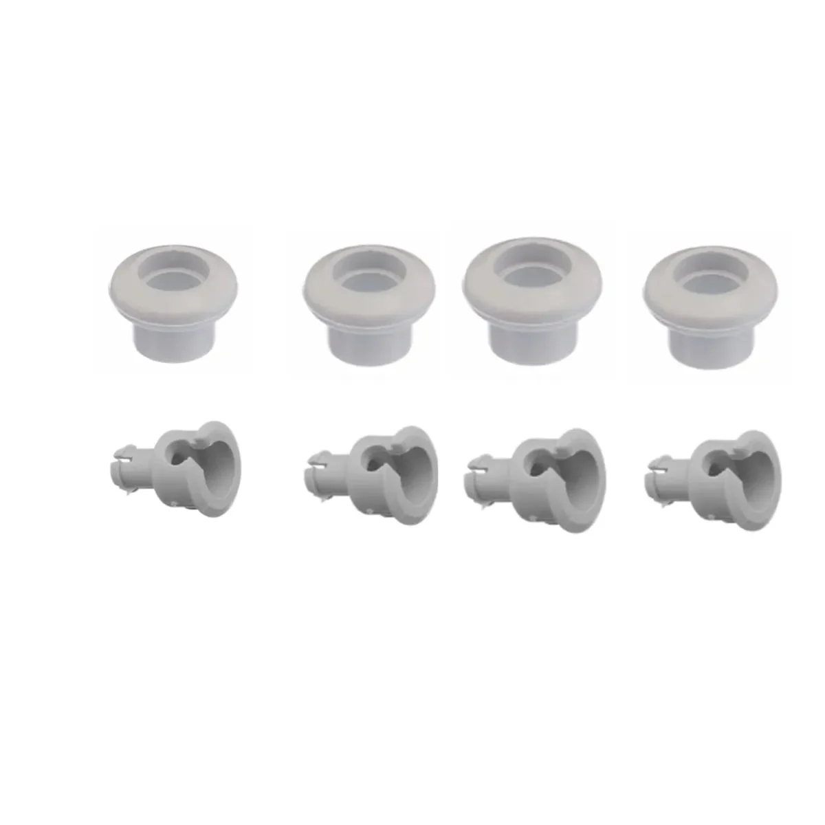 Pack 4 roulettes panier supérieur lave-vaisselle Bosch, Balay, Siemens