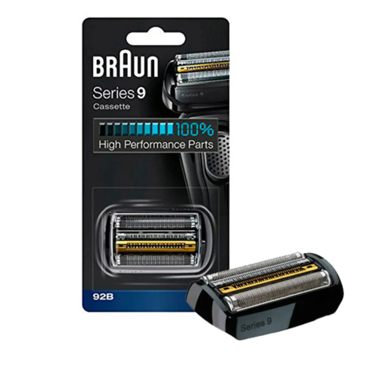 Lames de rasoir Braun Combi Pack 92B Noir Series 9 81626417