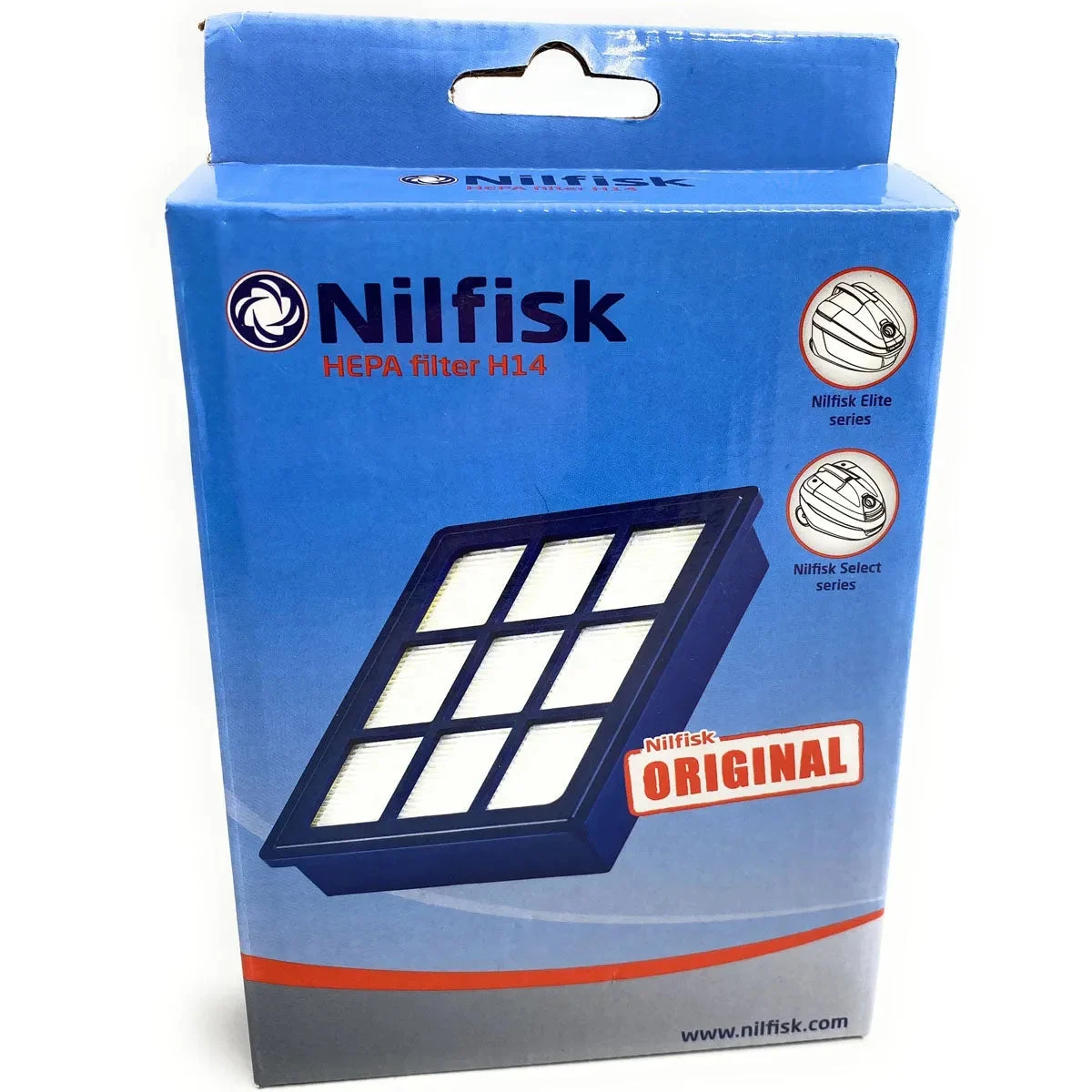 Nilfisk Filtre hepa H14 aspirateur Elite 107409854