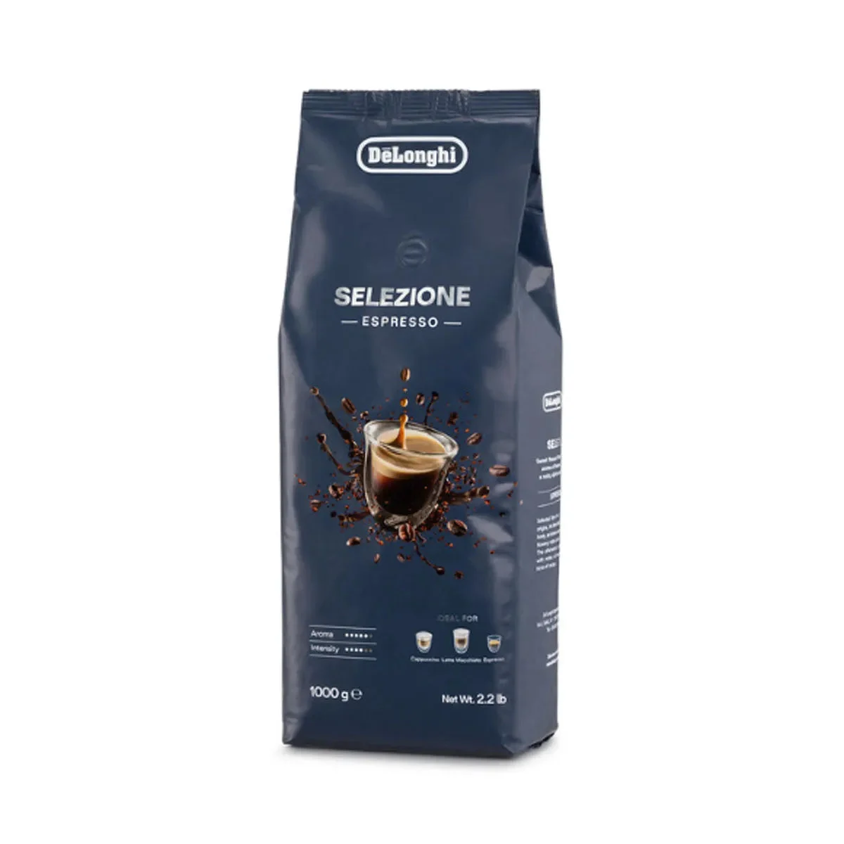 DeLonghi Café en grains torréfaction naturelle Selezione Espresso 1 Kg AS00000180