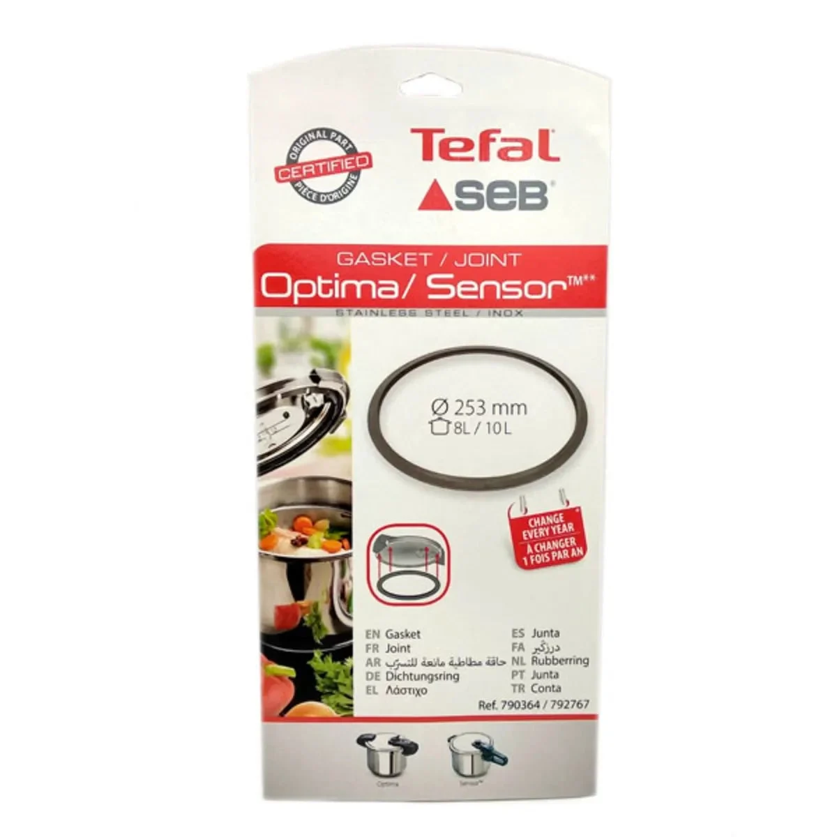 Caoutchouc autocuiseur Calor Óptima-Sensor diamètre 253 mm 792767