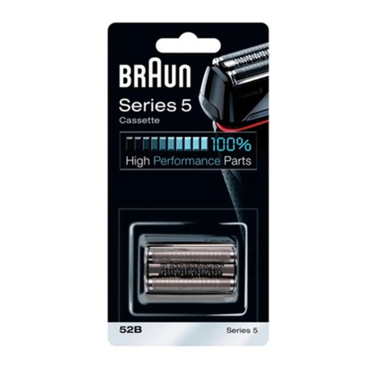 Lames de rasoir Braun CombiPack 52B Série 5 NOIR