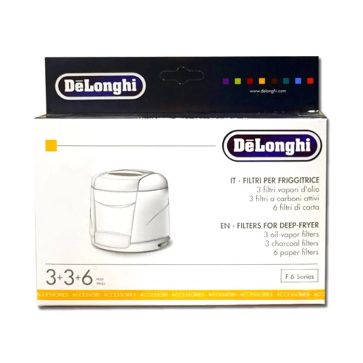 DeLonghi Filtres pour friteuse F6 5525102200