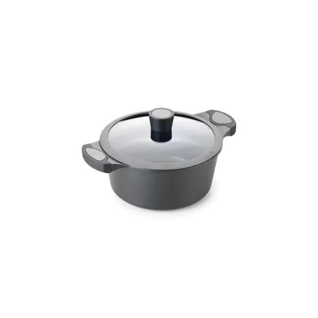 ALZA MATRIX cocotte avec couvercle en fonte d'aluminium de 28 cm.