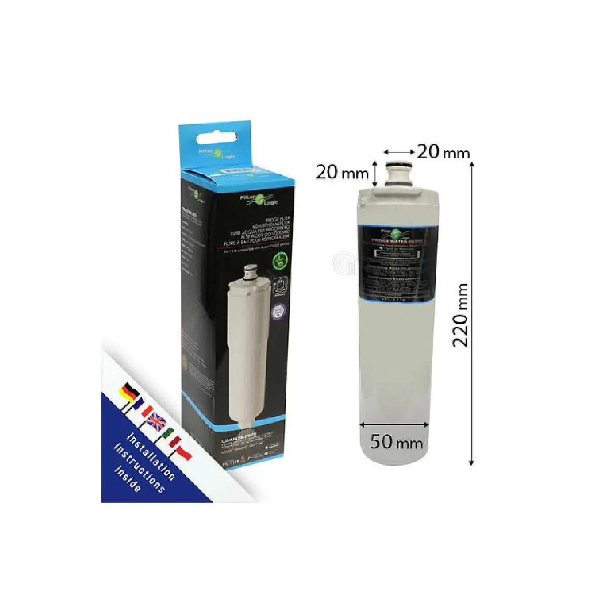 BOSCH, SIEMENS, BALAY, NEFF - Filtre à eau pour réfrigérateur - 00640565