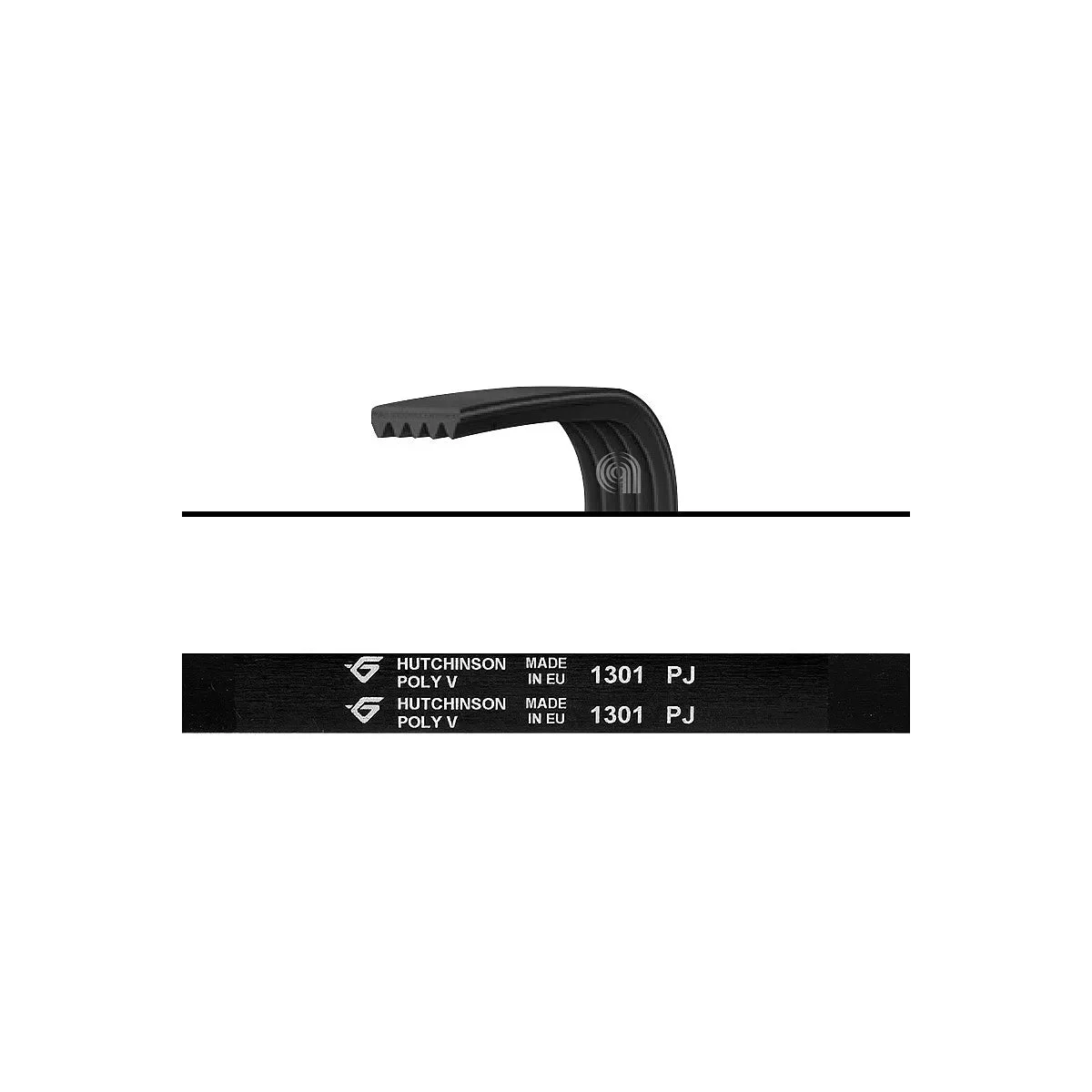WHIRLPOOL, UNIVERSEL - Courroie de lave-linge J6 1301 - AST-00126668
