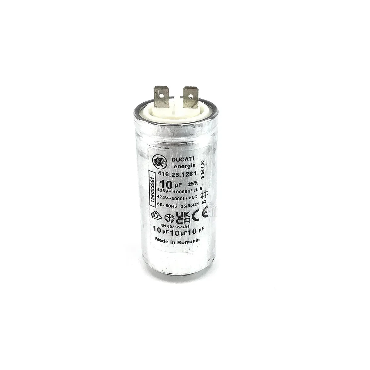 ELECTROLUX - Condensateur Moteur Sécheuse Lave-linge 10uF - 1250020615