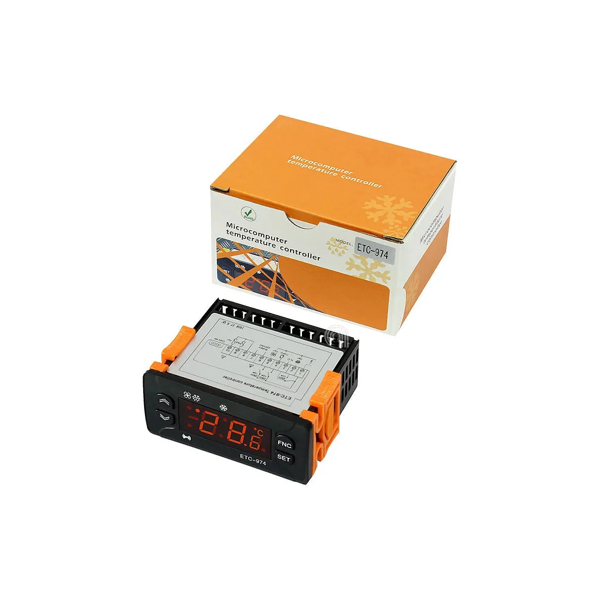 UNIVERSALE - Thermostat numérique pour réfrigérateur et congélateur - AST-00542214