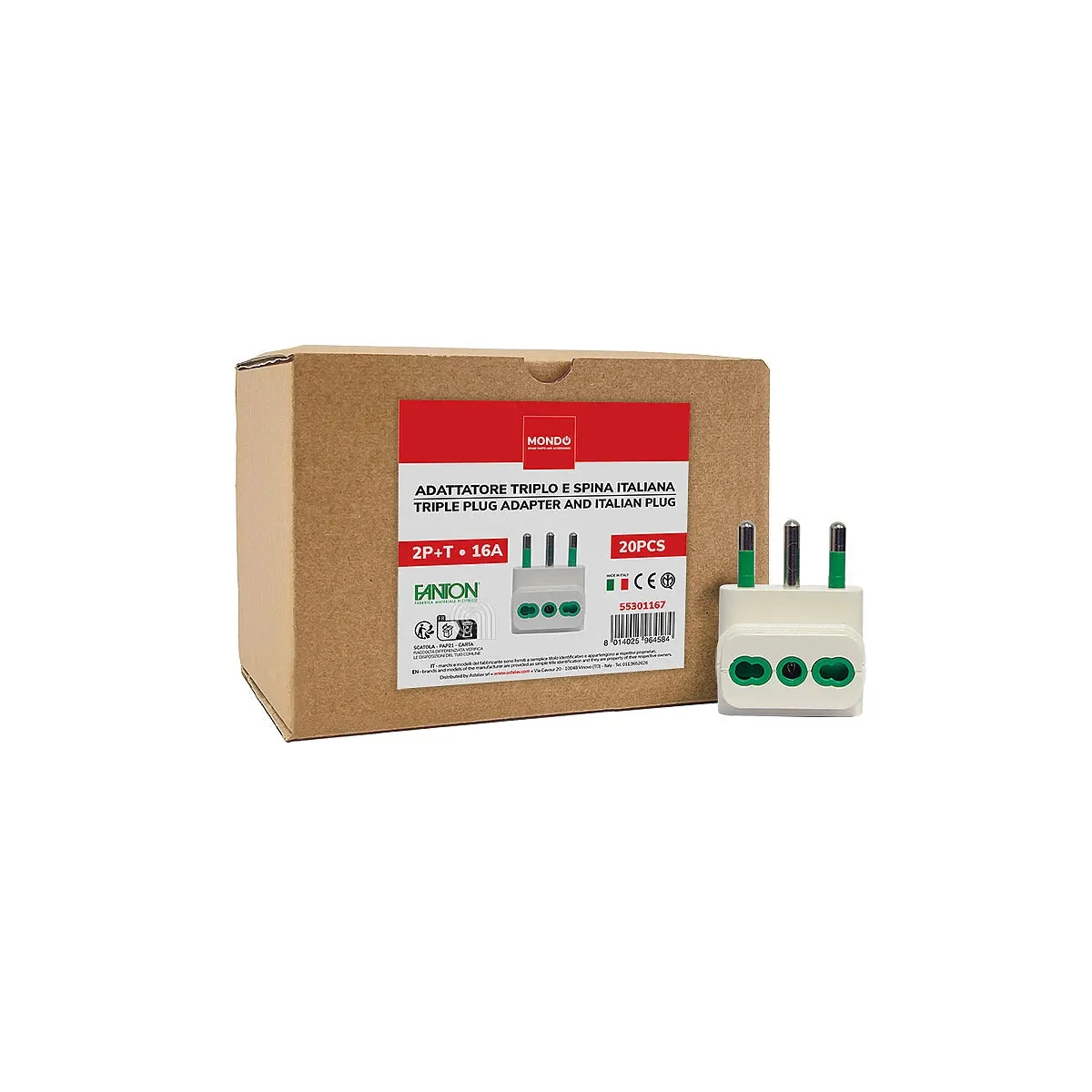 GBC - Adaptateur Triple - AST-55301167