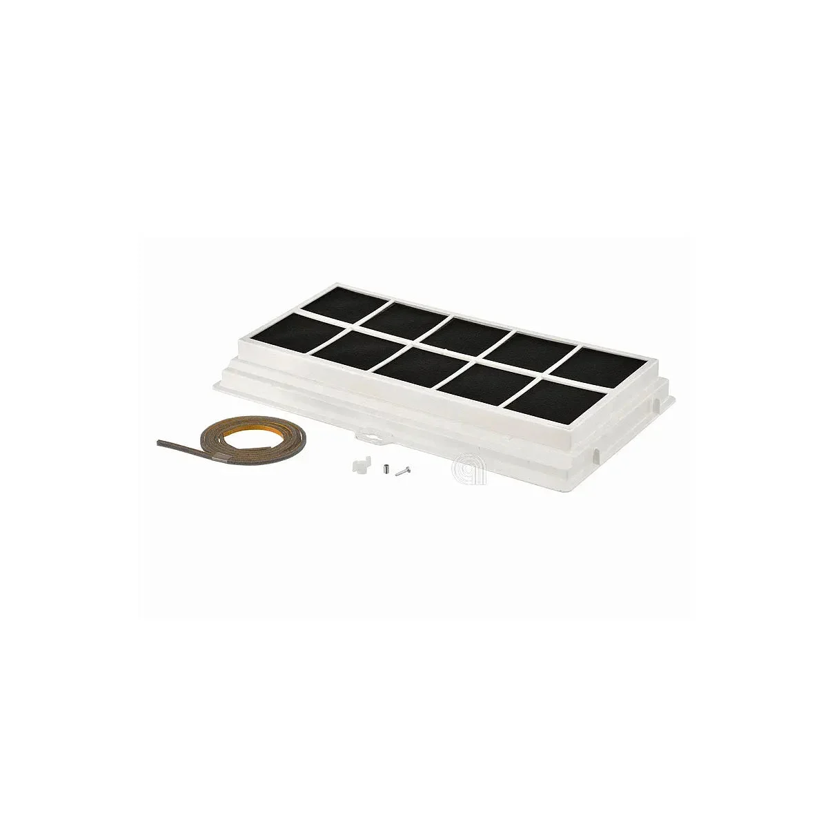 Filtre à charbon rectangulaire d'origine pour hotte Bosch