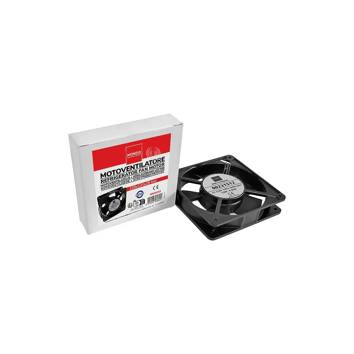 UNIVERSAL, MONDE - Moteur ventilateur Congélateur/Réfrigérateur - AST-00231512