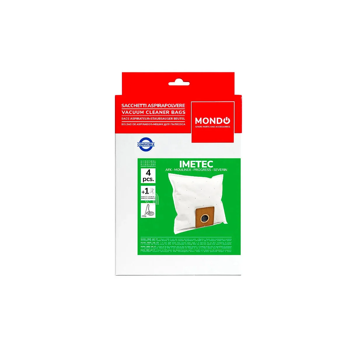 MOULINEX - Sacs pour aspirateur - A26B09