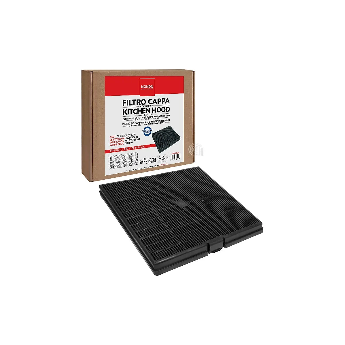 ELECTROLUX, WHIRLPOOL, BEST, INDESIT, ARTHUR MARTIN, JUNO - Hotte aspirante adaptable - C00384671
