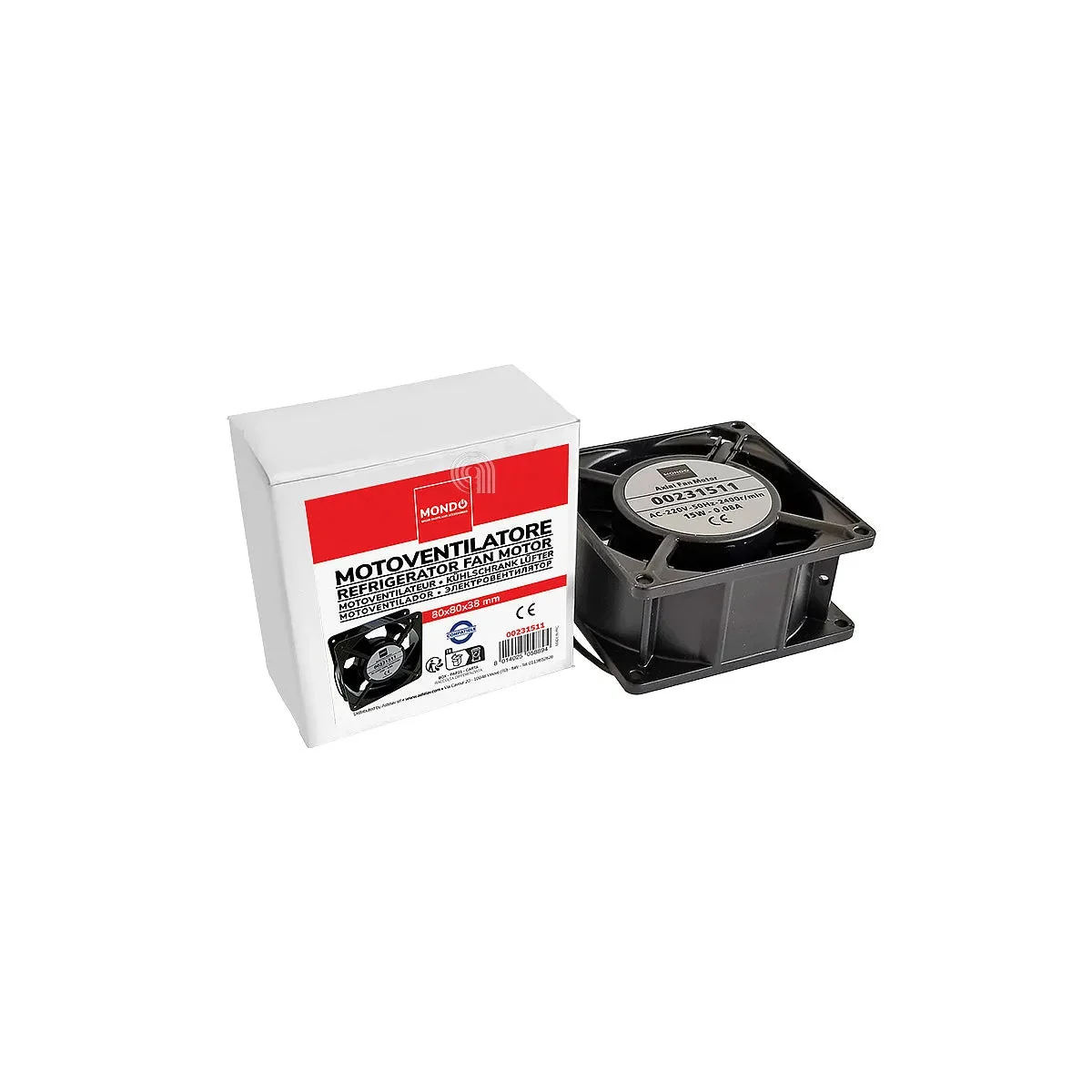 UNIVERSALE MONDO - Moteur ventilateur congélateur réfrigérateur - AST-00231511