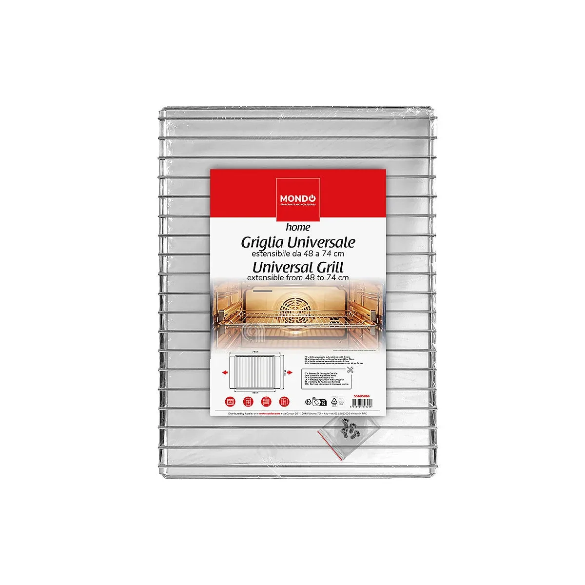 UNIVERSALE/MONDO - Grille extensible pour four