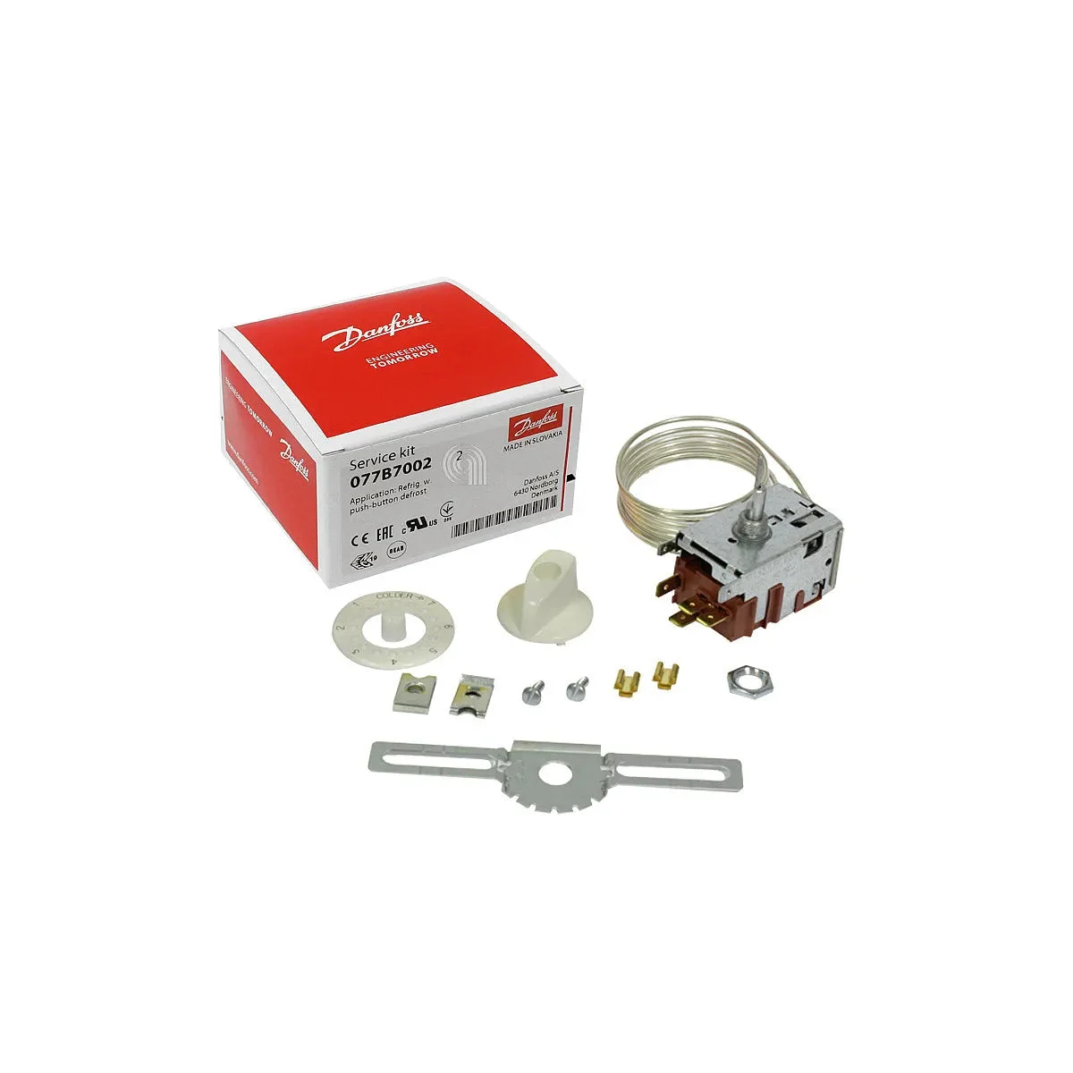 WHIRLPOOL, INDESIT, UNIVERSALE - Thermostat de réfrigérateur - KIT N2