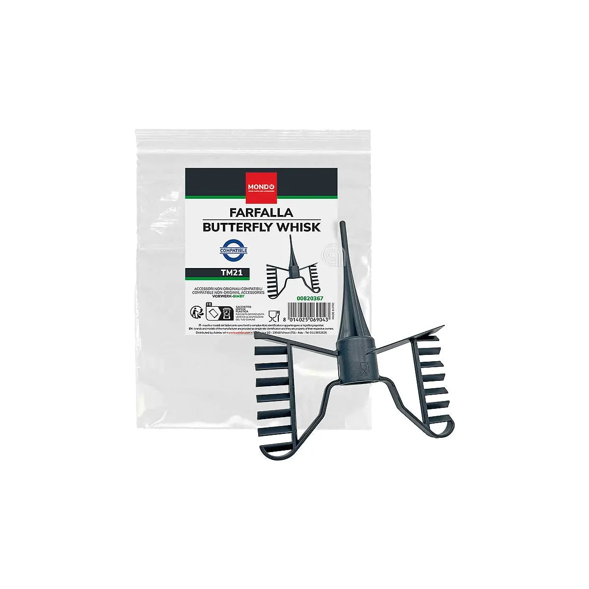 VORWERK-BIMBY - Mariposa Mélangeur Robot de Cuisine - 31294