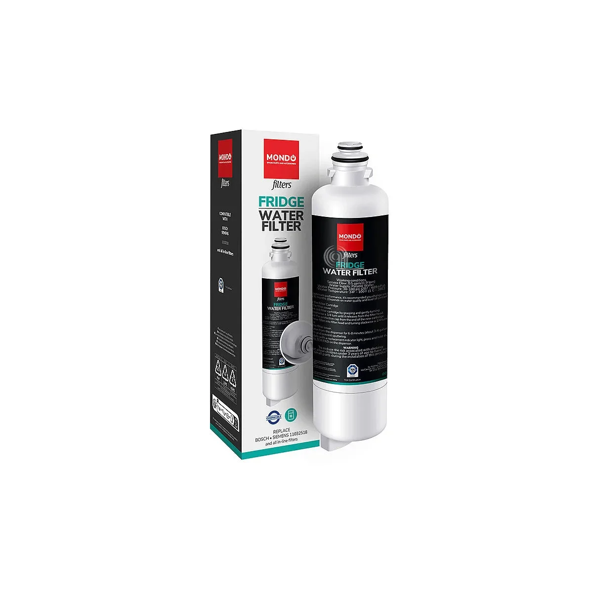 BOSCH - Filtre à eau pour réfrigérateur - 11032518, 11032531