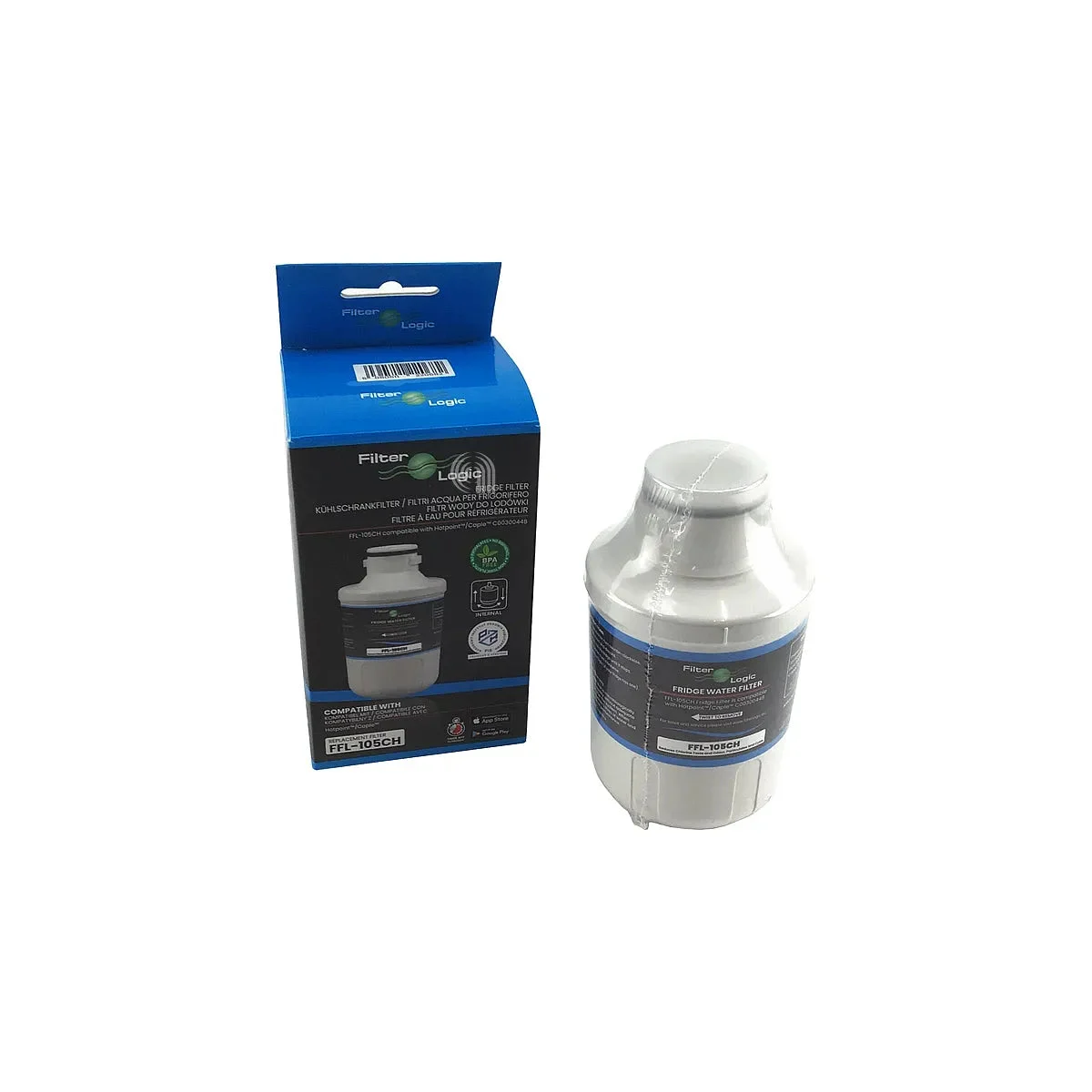 WHIRLPOOL INDESIT HOTPOINT - Filtre à eau réfrigérateur - C00300448 482000091353