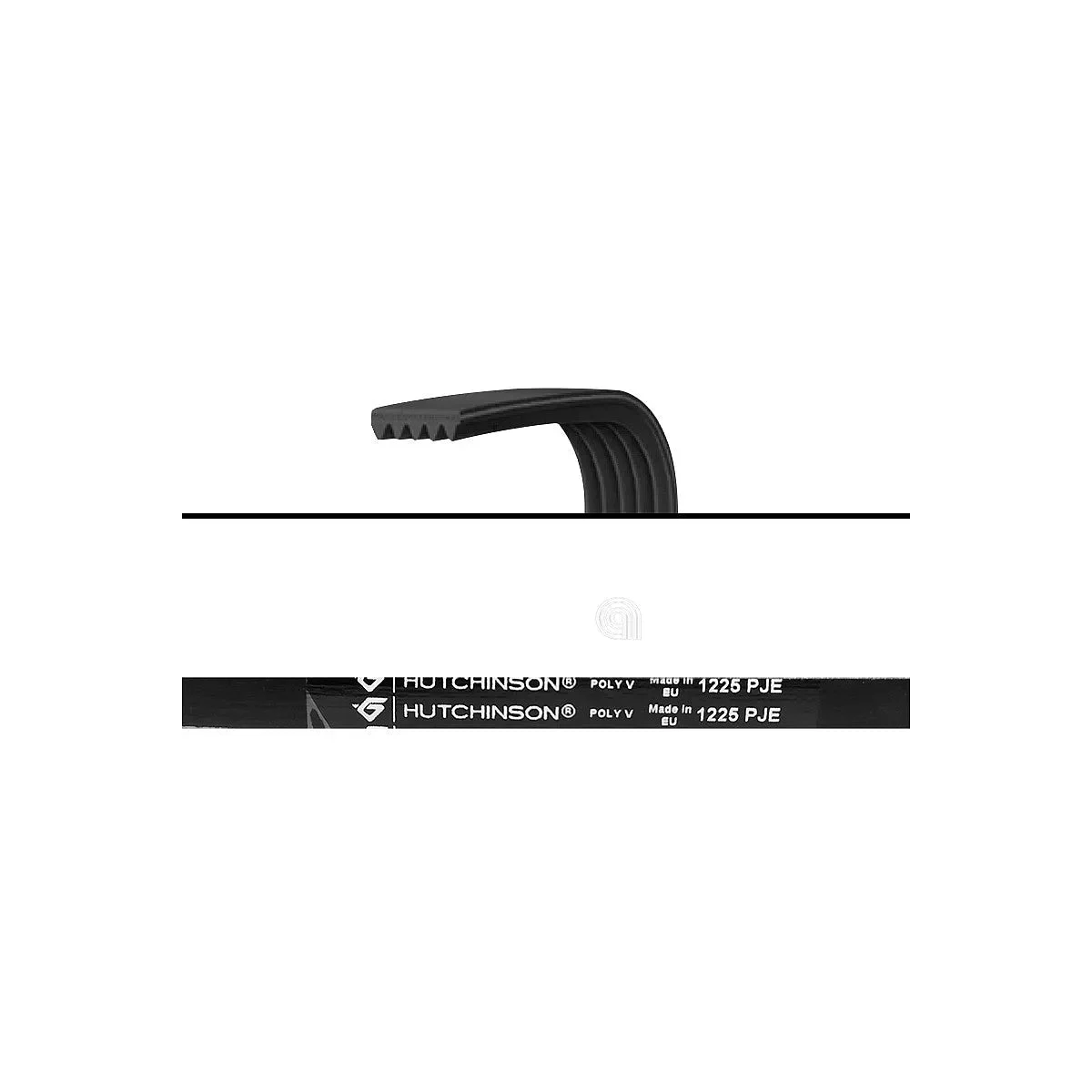 CANDY, GORENJE, HOOVER, WHIRLPOOL - Courroie de lave-linge 1225 J5 - 41039460