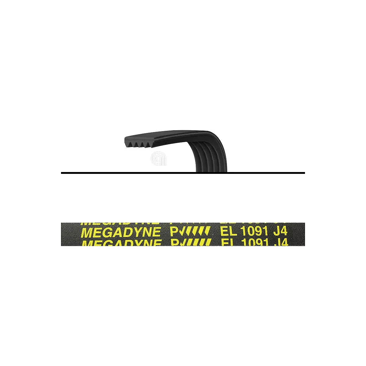 INDESIT, ARISTON, WHIRLPOOL - Courroie de machine à laver 1091 J4 - C00056506