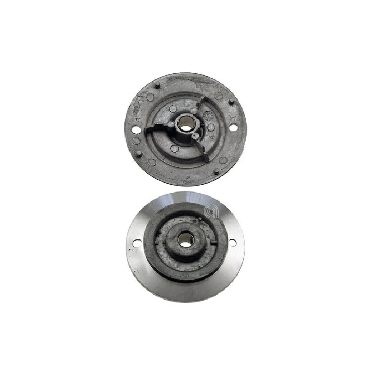 RICAMBI CUCINA - Brûleur semi-rapide en aluminium avec 2 trous pour plaque de cuisson - B5523