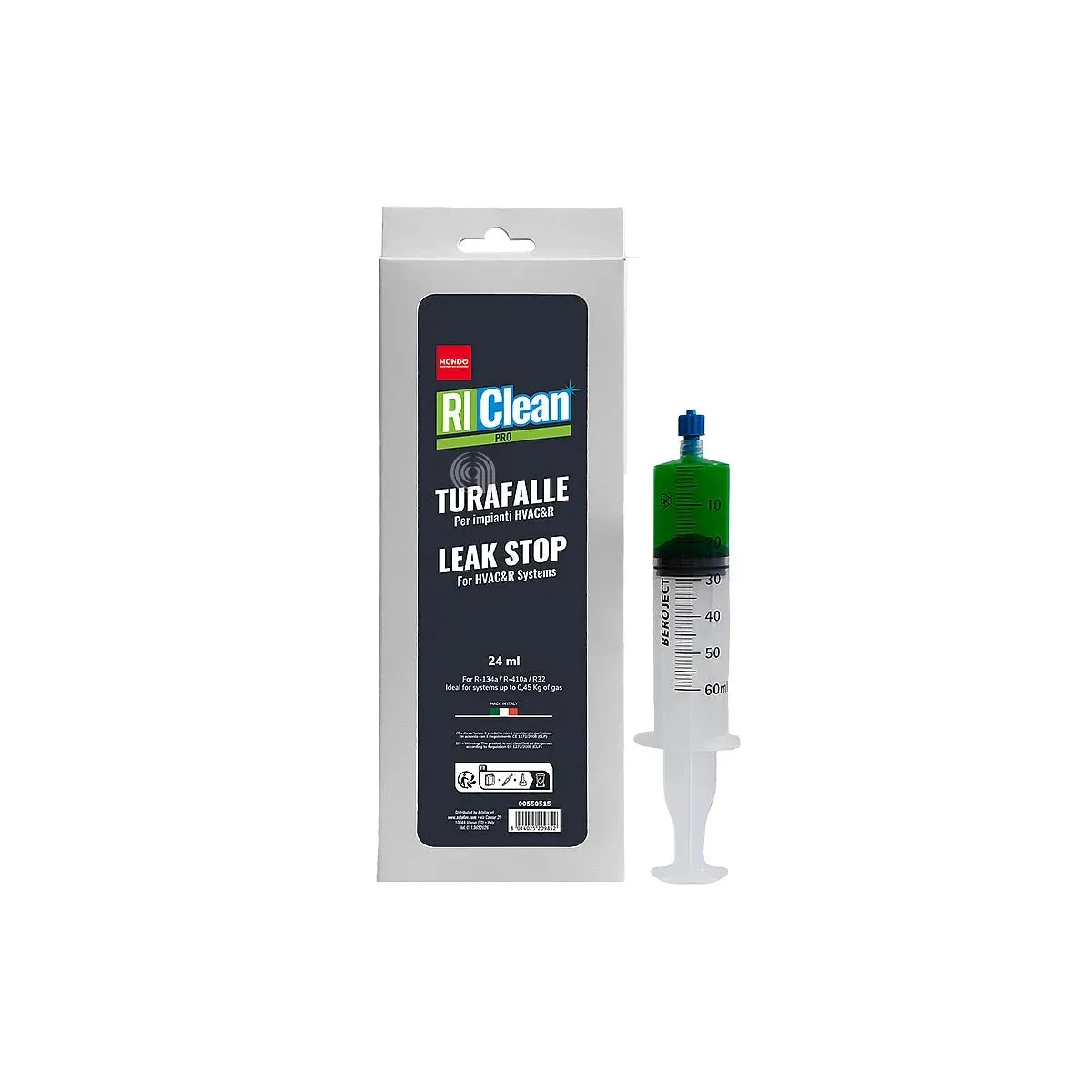 additif réparateur de fuites pour congélateur Riclean 24 ml - MONDO