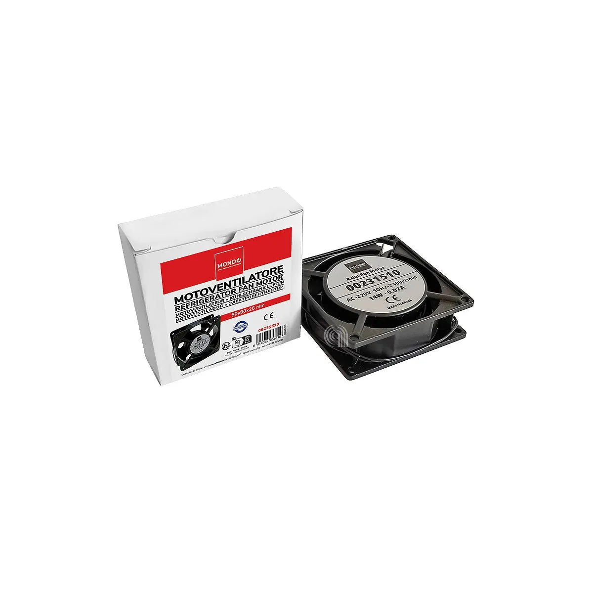 UNIVERSALE, MONDE - Ventilateur de moteur pour congélateur - AST-00231510
