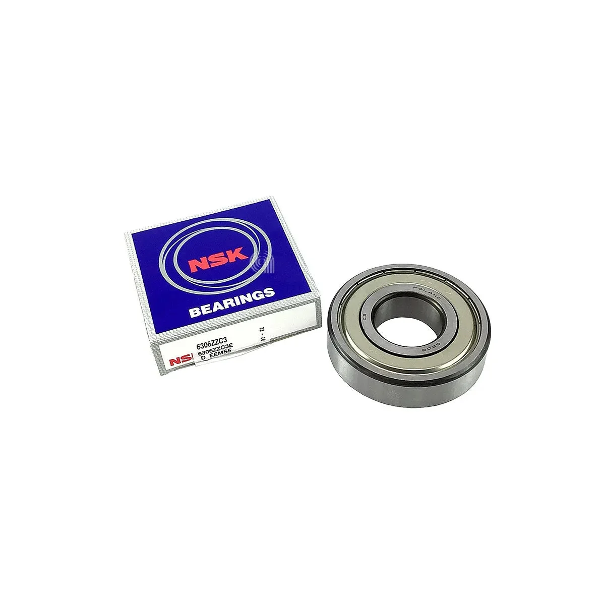 MIELE, UNIVERSEL, NSK - Roulement pour lave-linge - NSK 6306-ZZ
