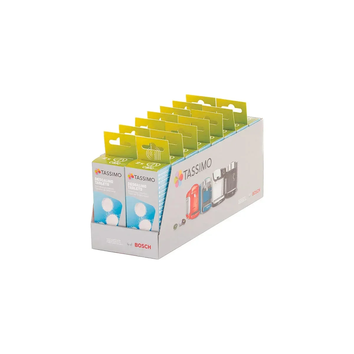 pastilles détartrantes pour cafetière Bosch pack 16x4