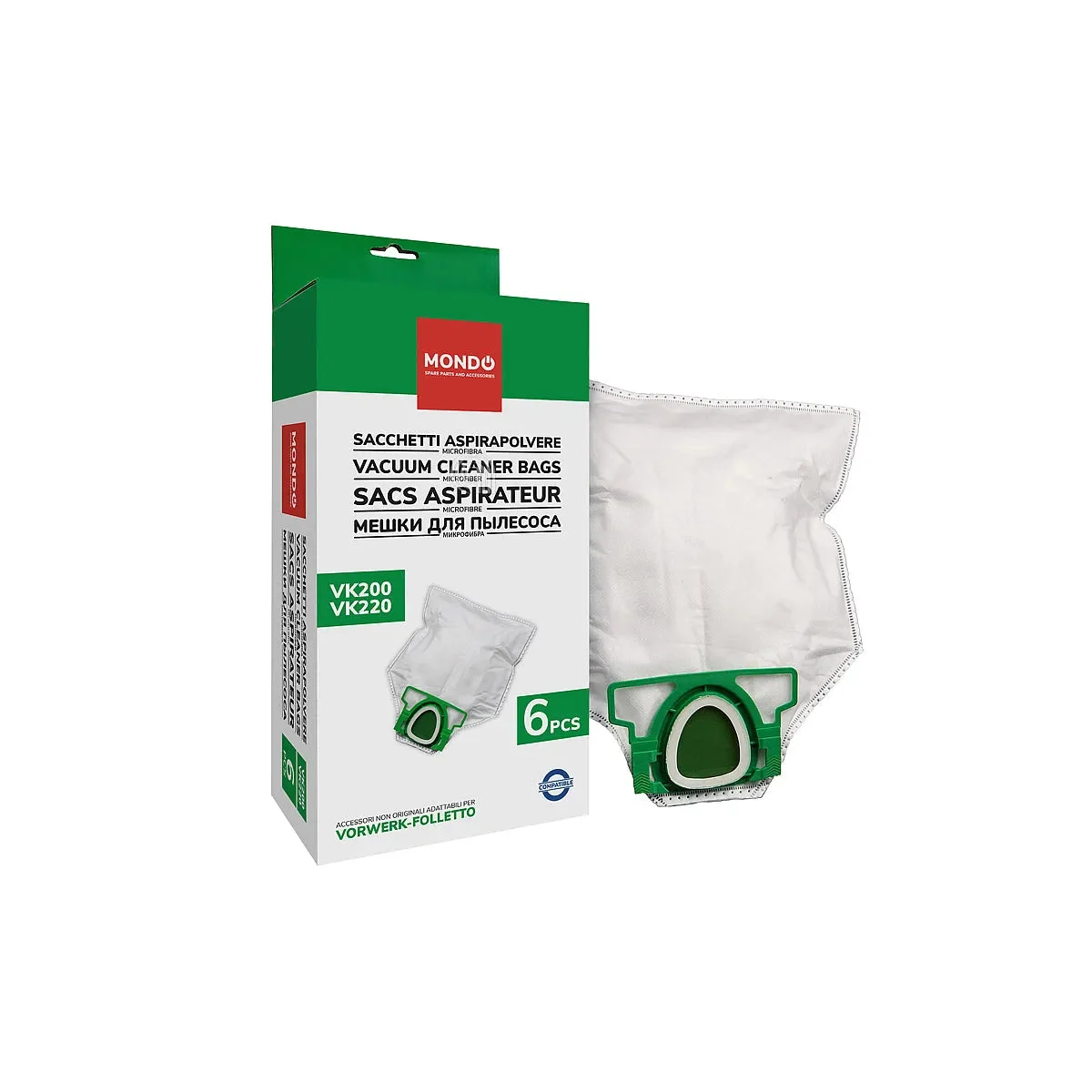 VORWERK-FOLLETTO - Sacs pour aspirateur - 01141