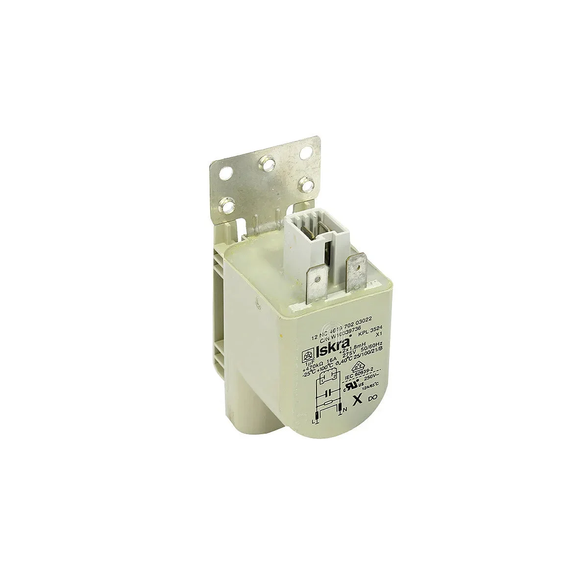 WHIRLPOOL - Filtre de bruit 1µF pour lave-linge - W10367632