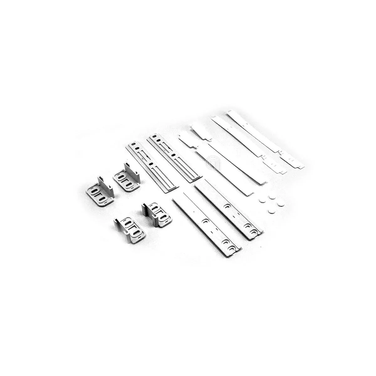 WHIRLPOOL INDESIT - Ensemble de glissières pour réfrigérateur encastrable - 484000000857