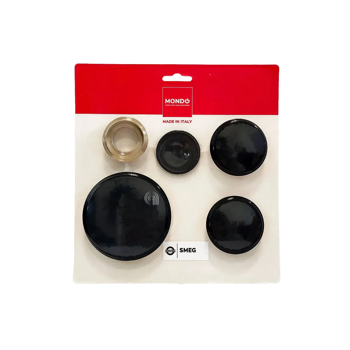 SMEG, AIRLUX - Ensemble Éteignoir de Flamme et Petit Plateau pour Table de Cuisson - AST-55605003
