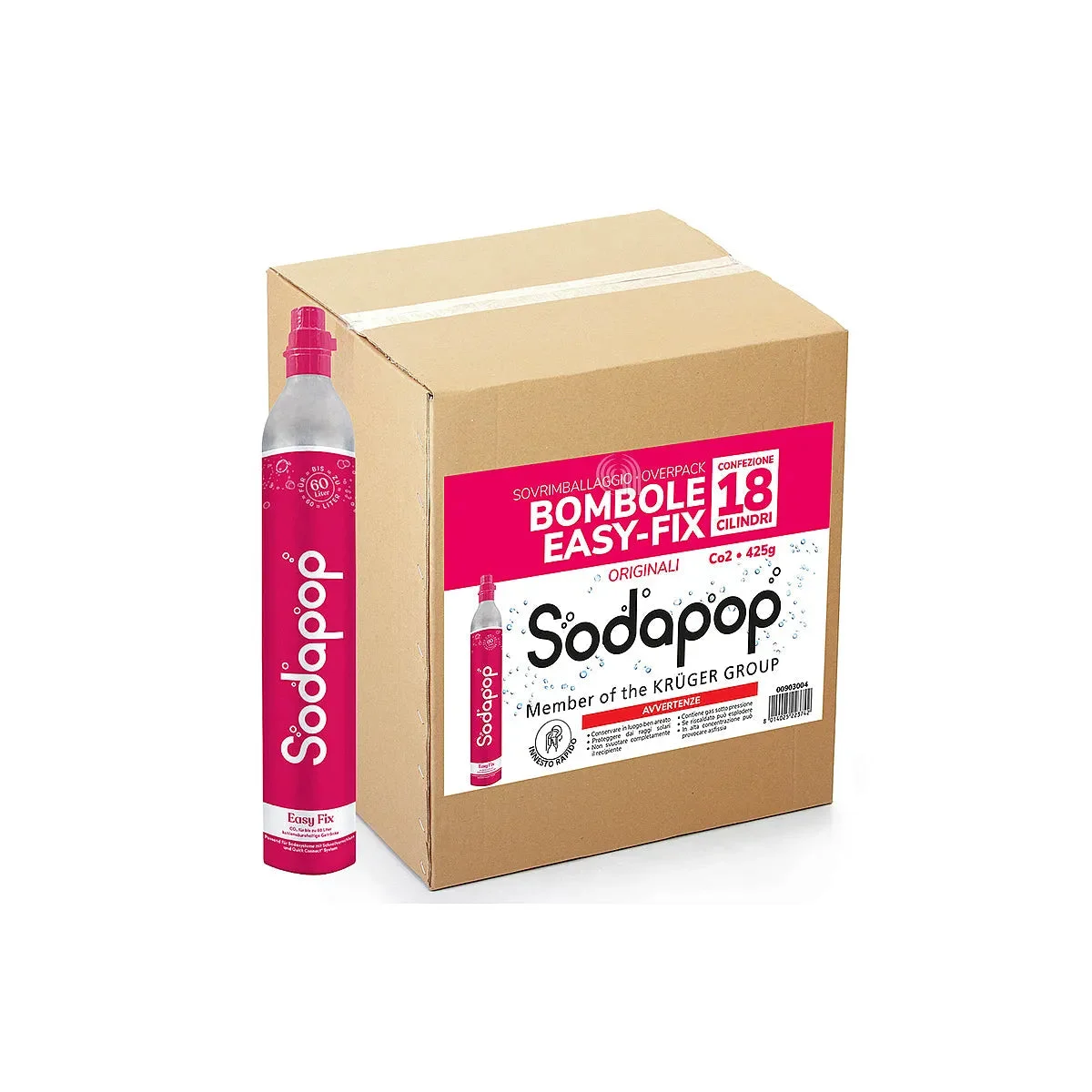 SODAPOP - Distributeur d'eau à cylindre de CO2 - 10030759