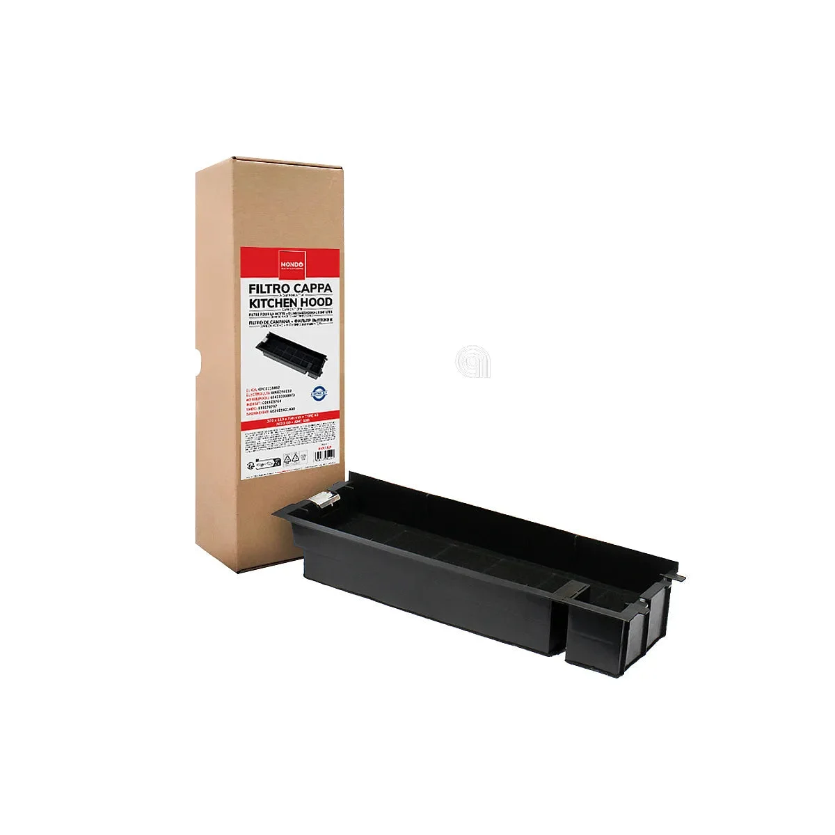 ELECTROLUX, SMEG, WHIRLPOOL, AEG, BAUKNECHT, ELICA, INDESIT, ZANUSSI, JUNO - Filtre à charbon pour hotte aspirante - 903904