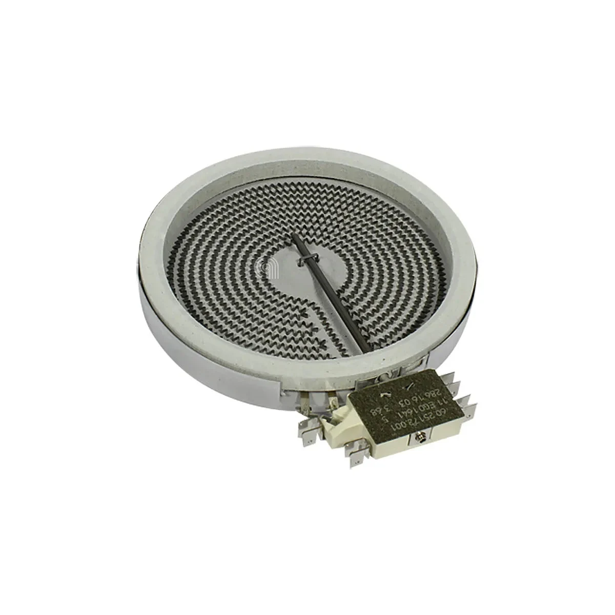 WHIRLPOOL, BOSCH, BALAY, EGO, INDESIT, SIEMENS - Plaque radiant vitrocéramique 1200W - 00204201