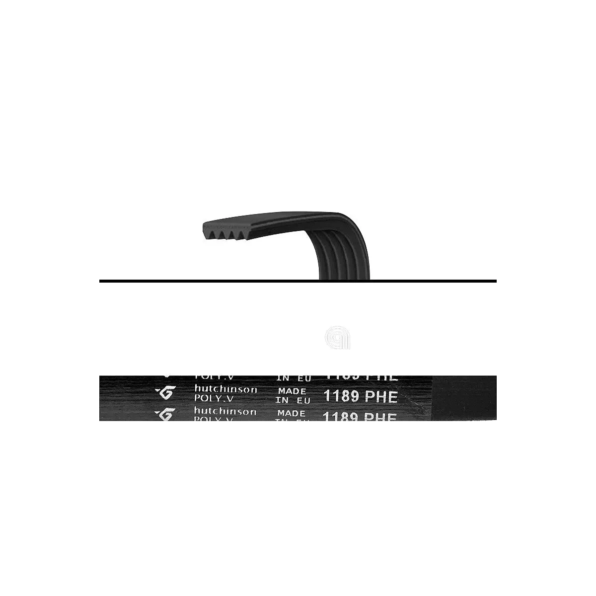 BOSCH - Courroie de Transmission Élastique H8 1189 Lave-linge - 00650782