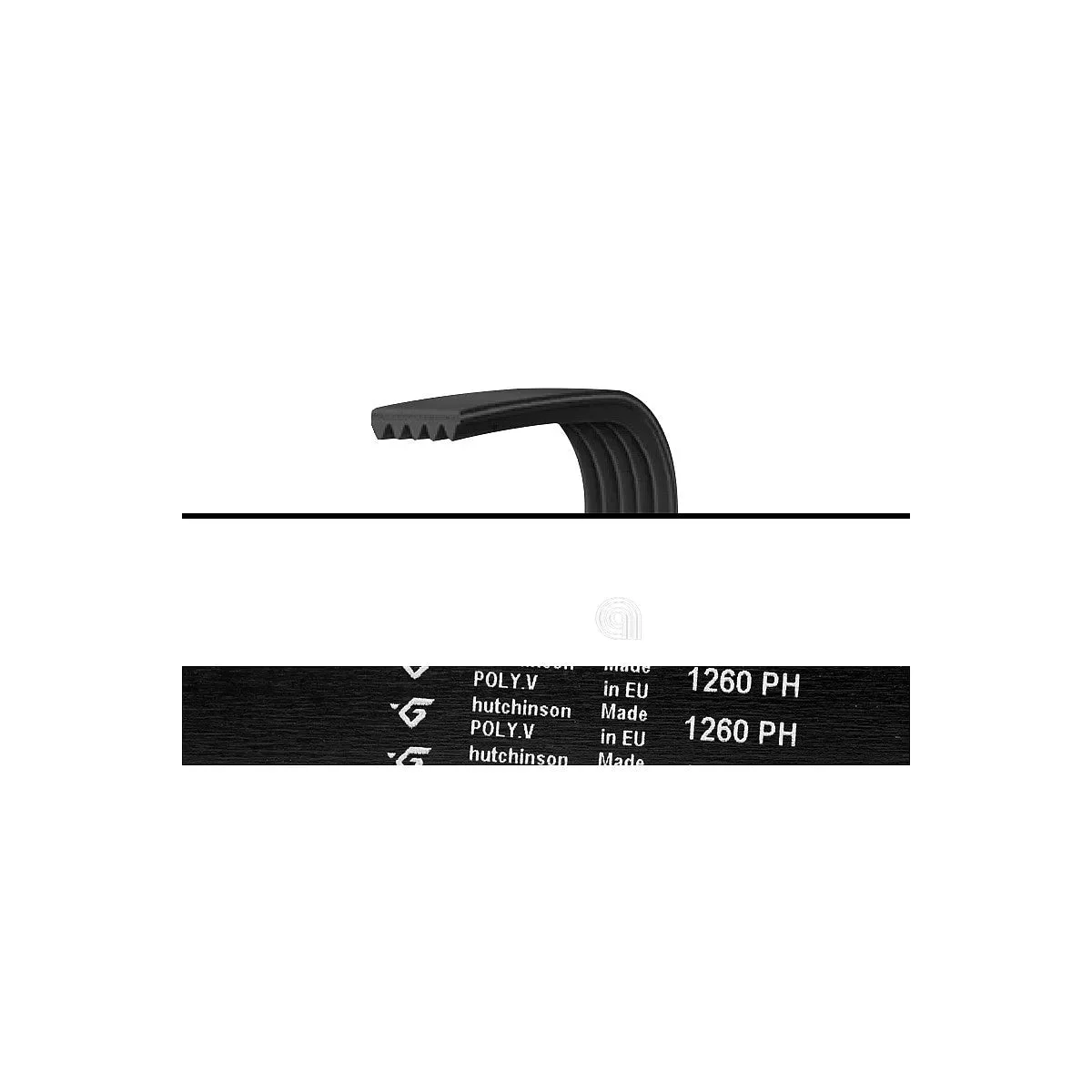 AEG, Zanussi, Electrolux - Courroie Poly-V pour lave-linge - AST-00126329