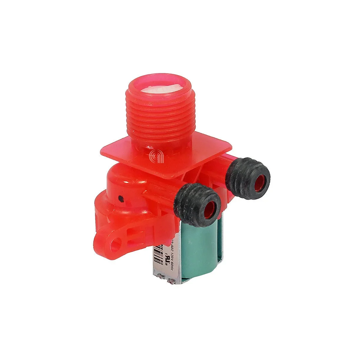WHIRLPOOL, MAYTAG, KENMORE - Valve solénoïde 2 voies 90° pour lave-linge - W10240948