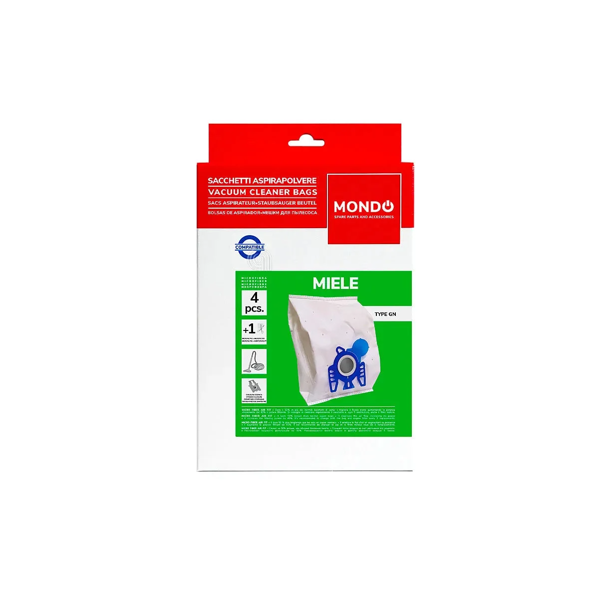 ELECTROLUX, MIELE - Aspirateur adaptable - AST-MIE203M